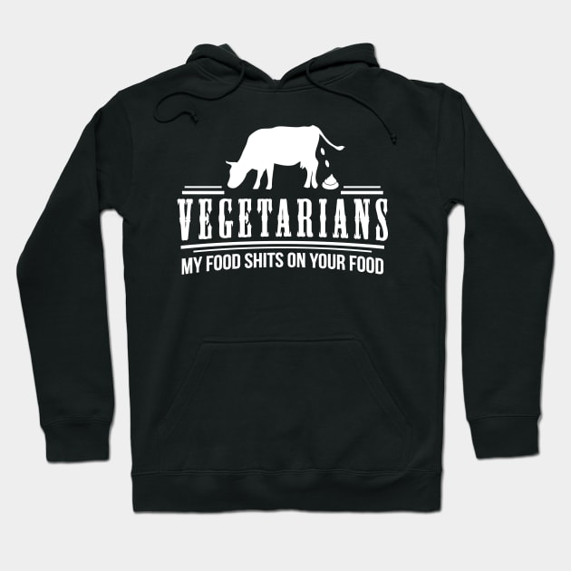 FUNNY VEGETARIAN Hoodie by Mariteas